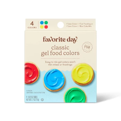 Classic Gel Food Coloring - Favorite Day™ - 2.7oz 3 Classic Gel Food Coloring - Favorite Day™ - 2.7oz - Image 3