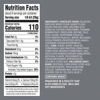 Halloween Moonlit Cottage Cookie House Kit - 6.1oz - Favorite Day™ 4 Halloween Moonlit Cottage Cookie House Kit - 6.1oz - Favorite Day™ - Image 4