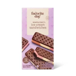 Neapolitan Ice Cream Sandwiches - 12pk/42 Fl Oz - Favorite Day™ -Favorite Day GUEST ca6907a8 848c 46b2 9ecc 7b9d9adbf03d