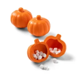 Fall Harvest Pumpkin Shaped White Chocolate Hot Drink Bomb - 2.75oz/3ct - Favorite Day™