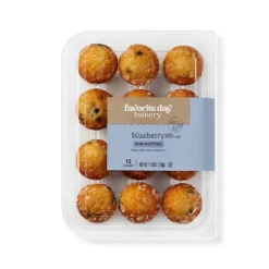 Blueberry Mini Muffins - 11.9oz/12ct - Favorite Day™ -Favorite Day GUEST cd269947 61b6 4810 b635 8bcafb4bc387