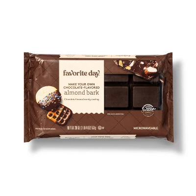 Chocolate Almond Bark - 20oz - Favorite Day™ 3 Chocolate Almond Bark - 20oz - Favorite Day™ - Image 3