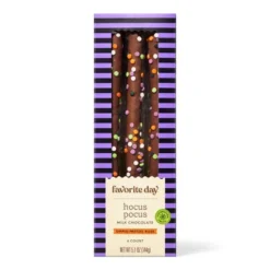 Halloween Hocus Pocus Milk Chocolate Dipped Pretzel Rods - 5.1oz - Favorite Day™ -Favorite Day GUEST d4d7eaf1 b3e4 4add aec2 0f7b8517ab31