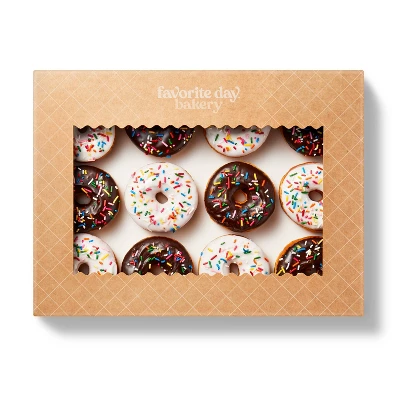 Iced Sprinkle Raised Donut Variety - 12ct - Favorite Day™ 3 Iced Sprinkle Raised Donut Variety - 12ct - Favorite Day™ - Image 3