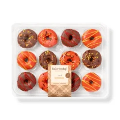 Harvest Iced Mini Donuts - 8oz/12ct - Favorite Day™ -Favorite Day GUEST e525fbbd 552c 46c1 b05b 87860902f1d4