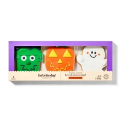 Halloween Hand Decorated Cookies Gift Box - 6.6oz/3ct - Favorite Day™ -Favorite Day GUEST fbcdb963 e21f 40fa a367 8ef68756c8db