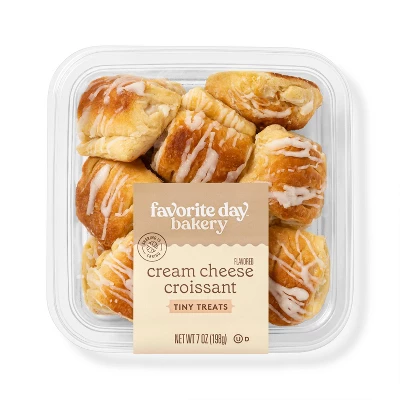 Cream Cheese Croissant Tiny Treats - 7oz/10ct - Favorite Day™ 3 Cream Cheese Croissant Tiny Treats - 7oz/10ct - Favorite Day™ - Image 3